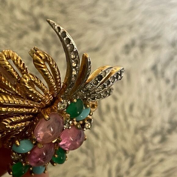 🤩rare vintage JOMAZ brooch - Picture 5 of 13
